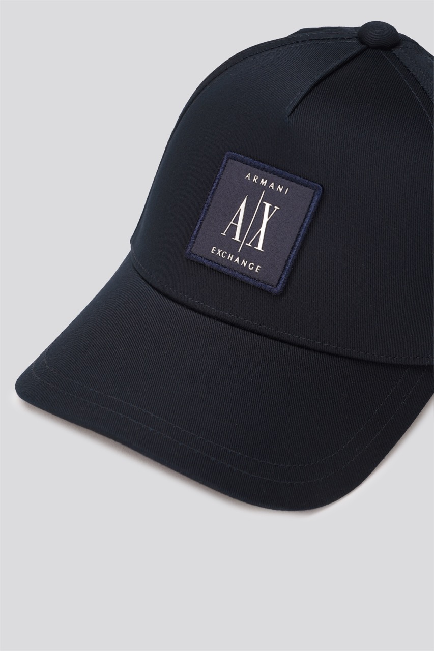 Синя кепка Armani Exchange