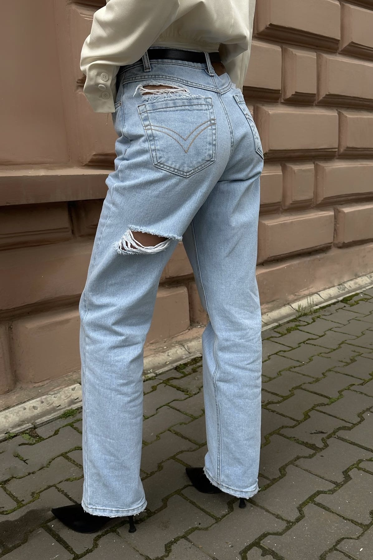 Блакитні джинси Straight Fit