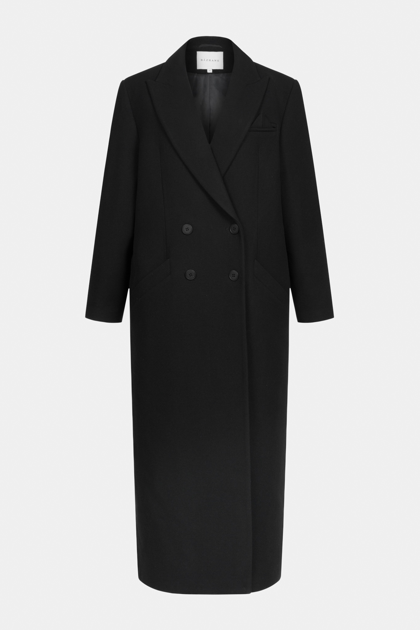 Чорне пальто 1037-3