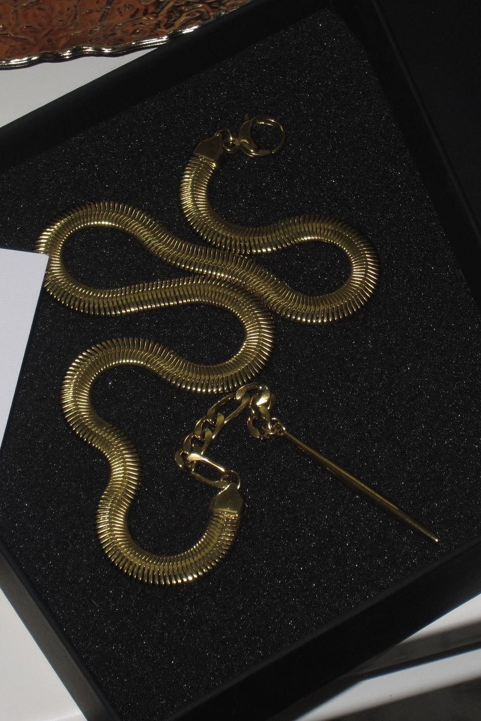 Золоте намисто Snake