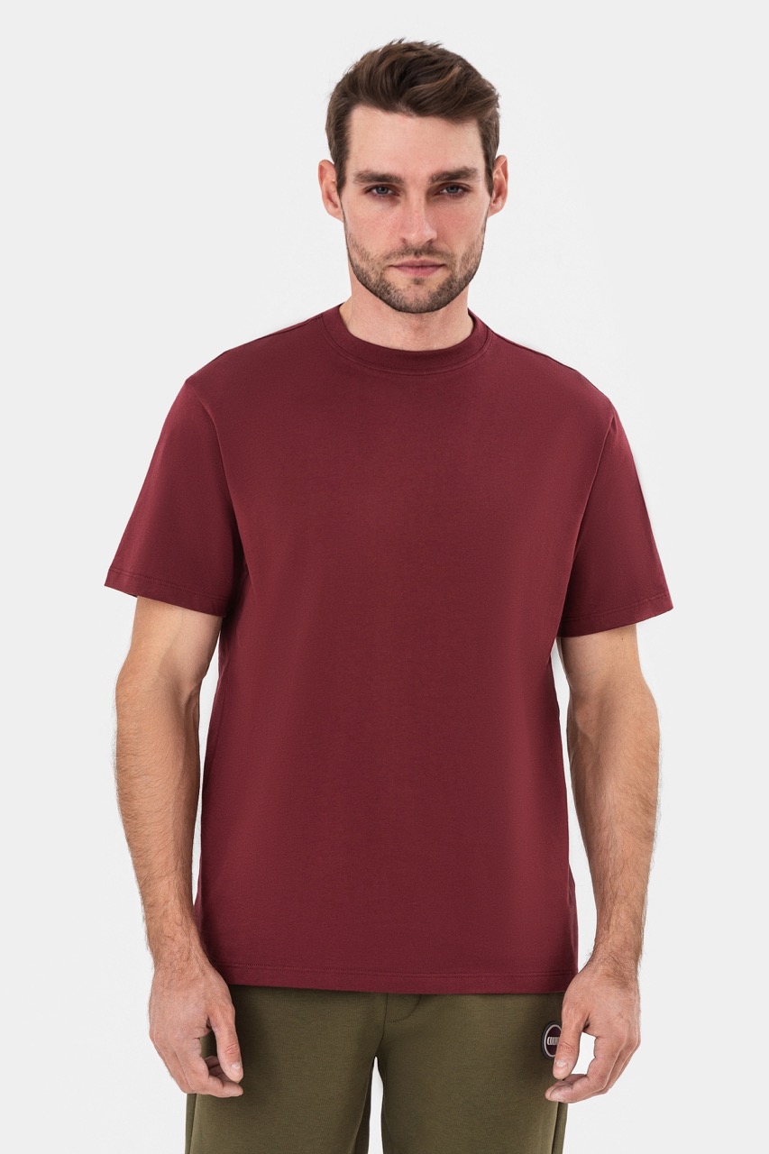 Бордовая футболка Colmar