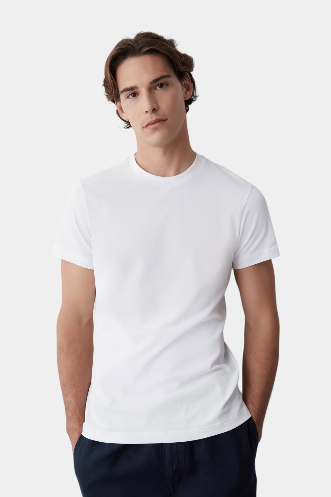 Біла футболка 7510