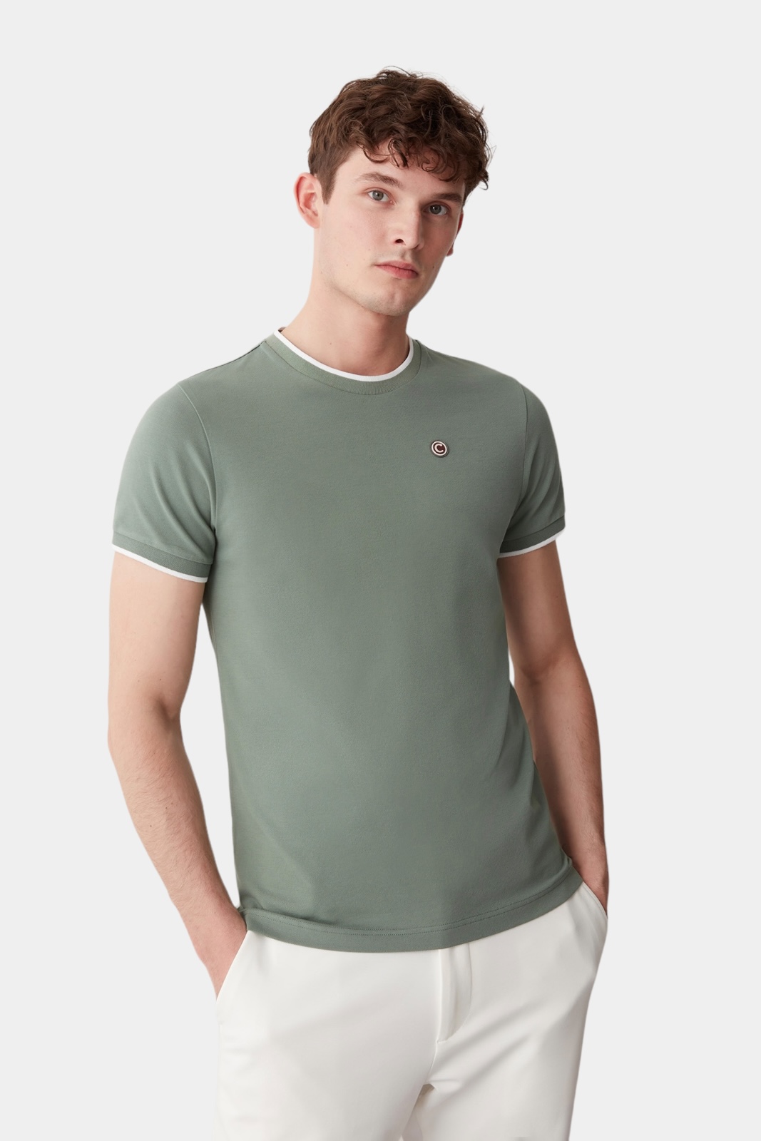 Зелена футболка 7506