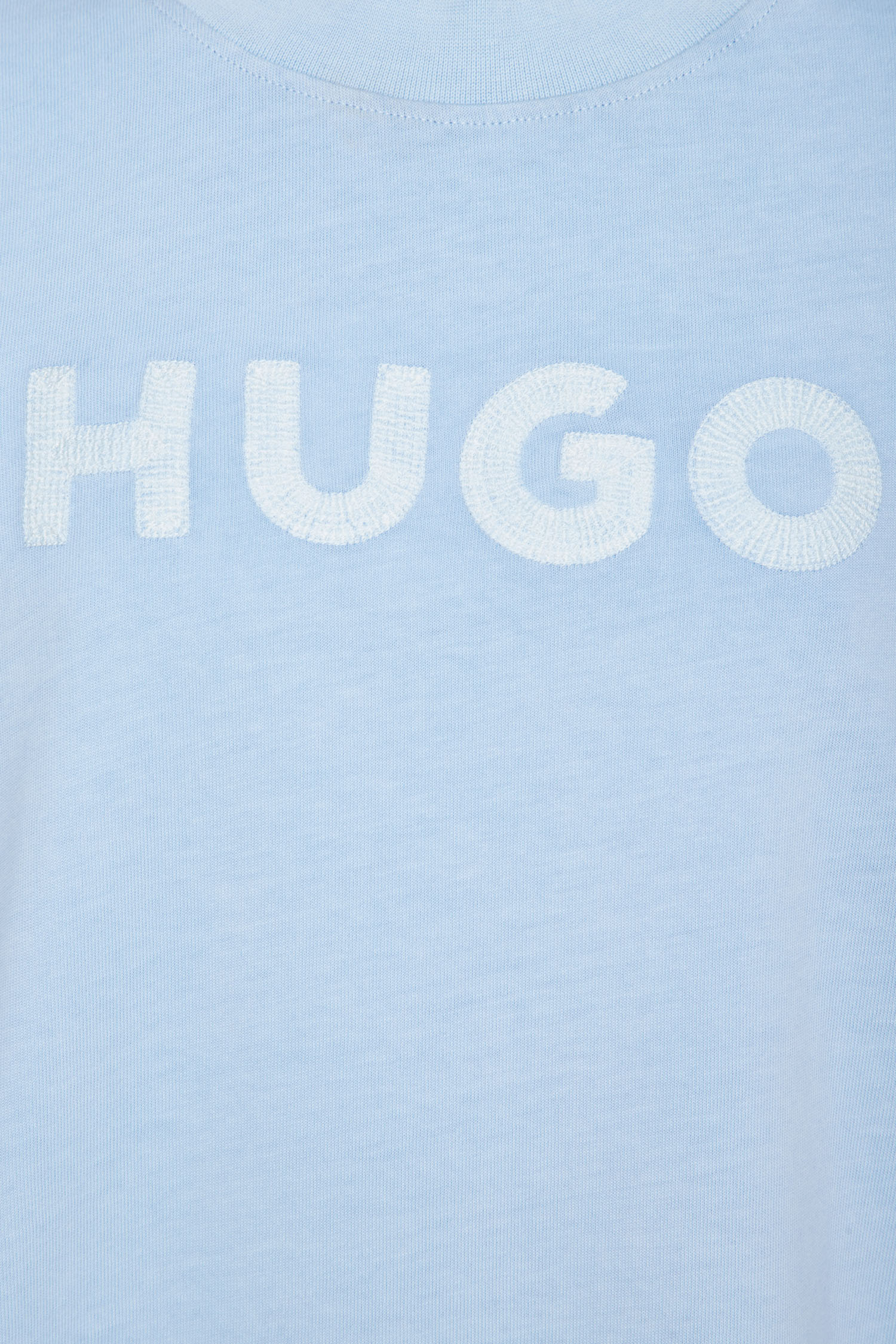 Блакитна футболка HUGO 