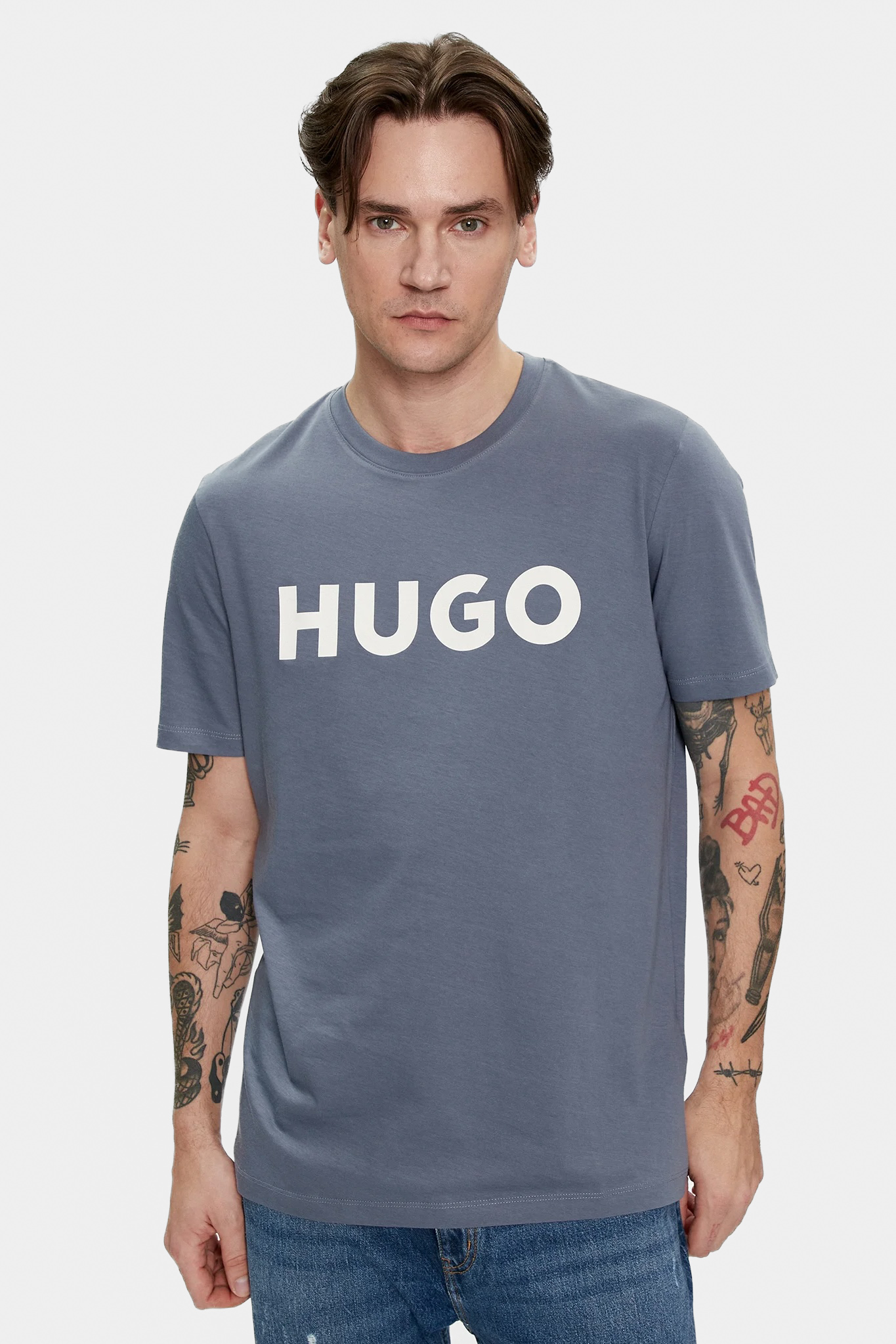 Блакитна футболка HUGO