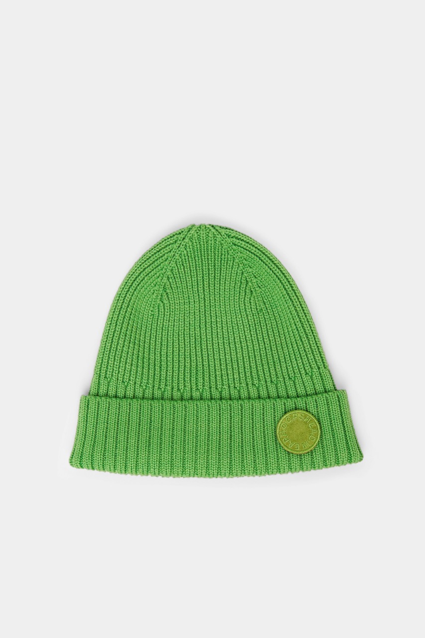 Зелёная шапка Hoops