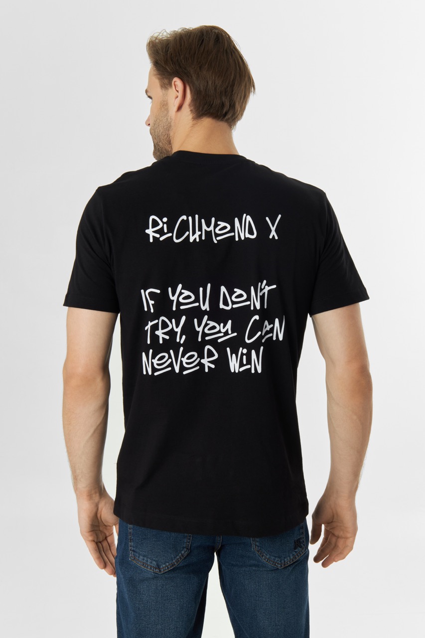 Чорна футболка Richmond X
