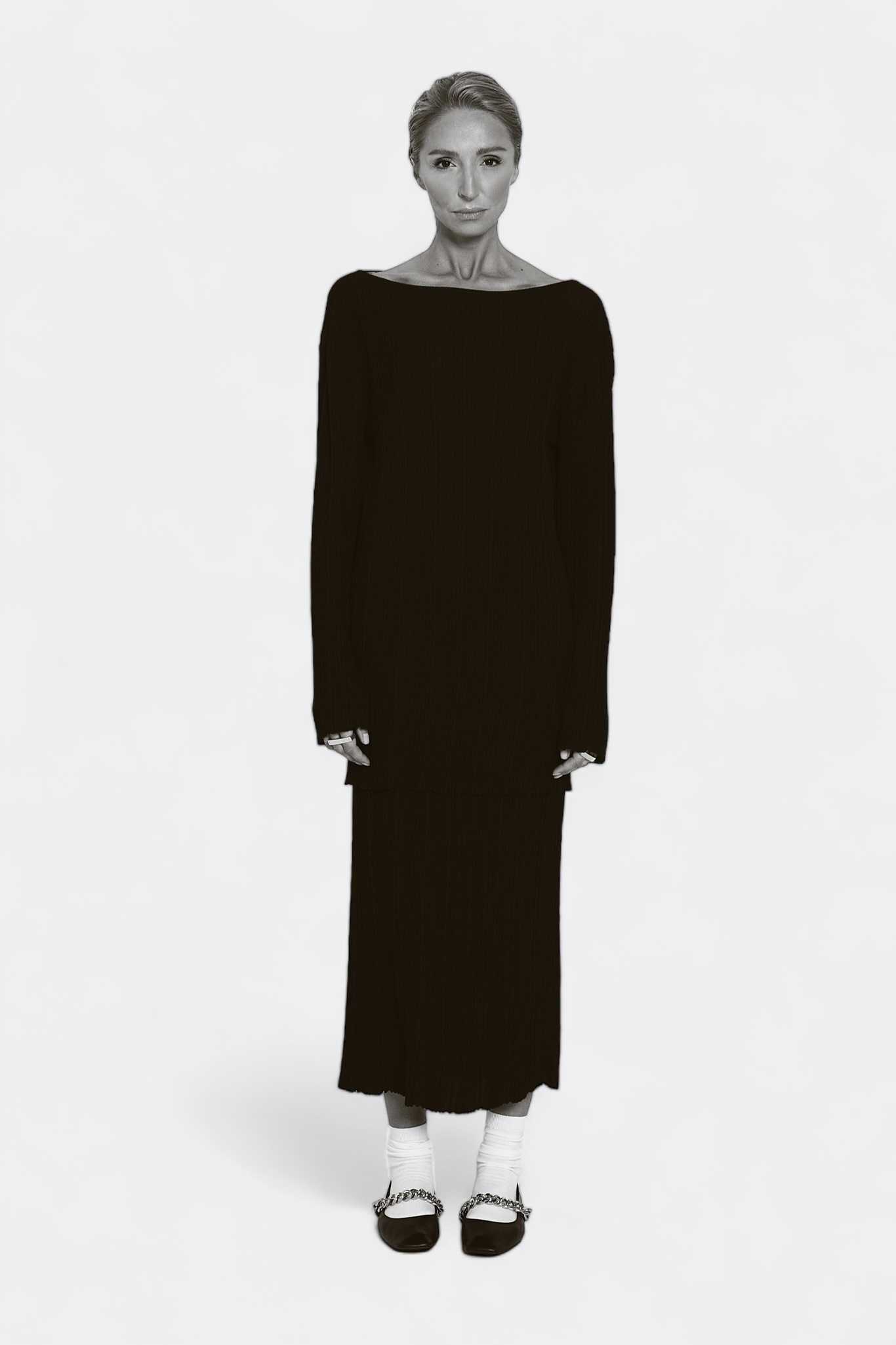 Чёрное платье T.Mosca